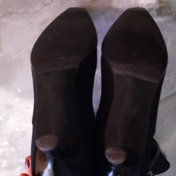 Stuart Weitzman Womens Pointed Toe Short Boots Black Size 8.5 AA - Picture 5 of 7